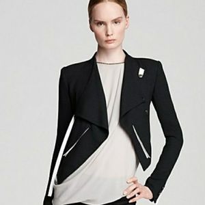 Helmut Lang Asymmetrical Cropped Jacket